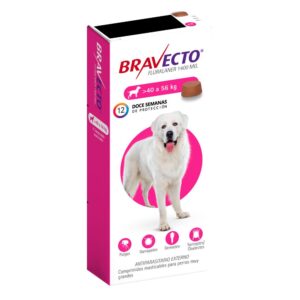 Bravecto Pulgas y Garrapatas Pastilla para Perro 20 kg 40 kg