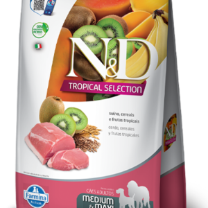 N&D Tropical Perro Adulto Max Cerdo 12 kg