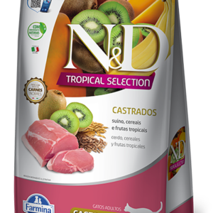 N&D Tropical Gato Adulto Castrado (Cerdo) 7 Kg