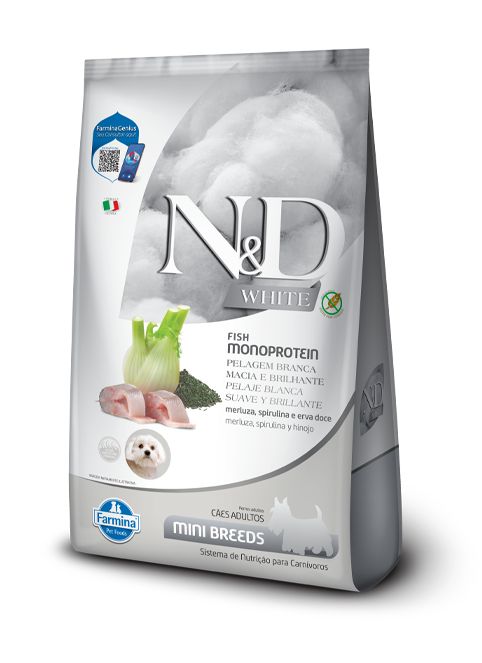 NYD Perro Adulto MINI WHITE PESCADO BLANCO 7KG