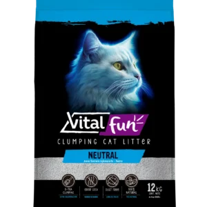 Arena Sanitaria Aglomerante Vitalfun Neutral para Gatos 24k