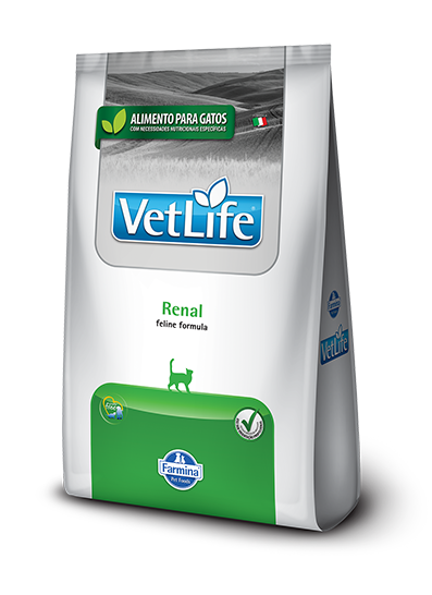 Alimento Farmina Vet Life Natural Feline Renal para Gatos 2k