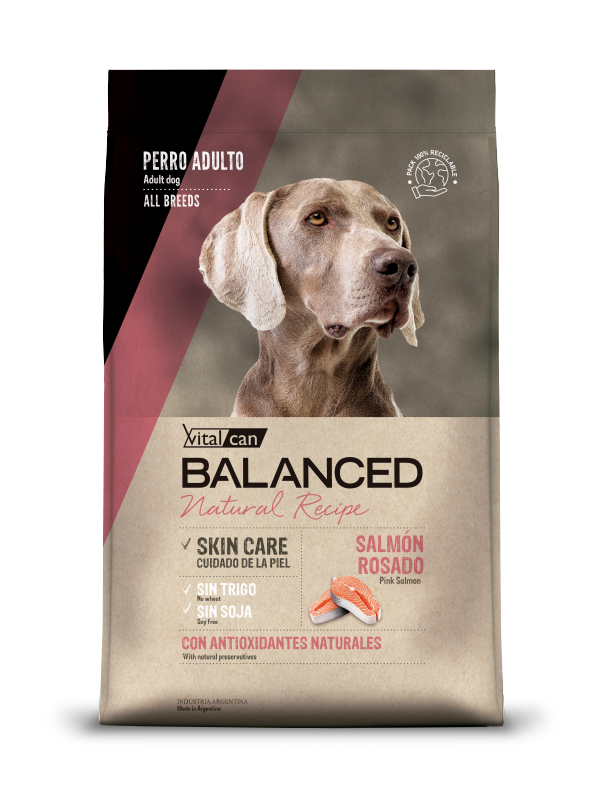 ALIMENTO BALANCED RECIPE SALMÓN ROSADO 15KG