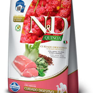 N&D Quinoa Cuidado Digestivo Cerdo Perros 10,1 Kg